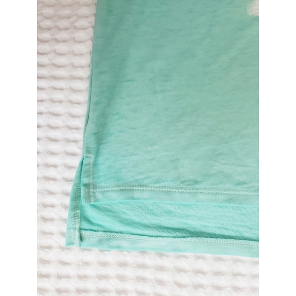 AERO sample Venice Beach teal racerback tee NWT - Picture 6 of 7